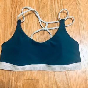 Under armour strappy sports bra
